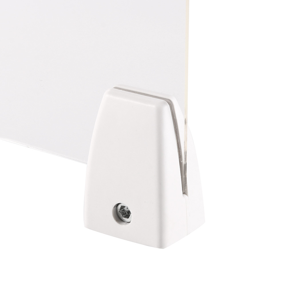 Sneeze Guard Shield Protection Safety Counter Top 50x32cm Perfection Reception Counter Side Office Reception Droplet Defense