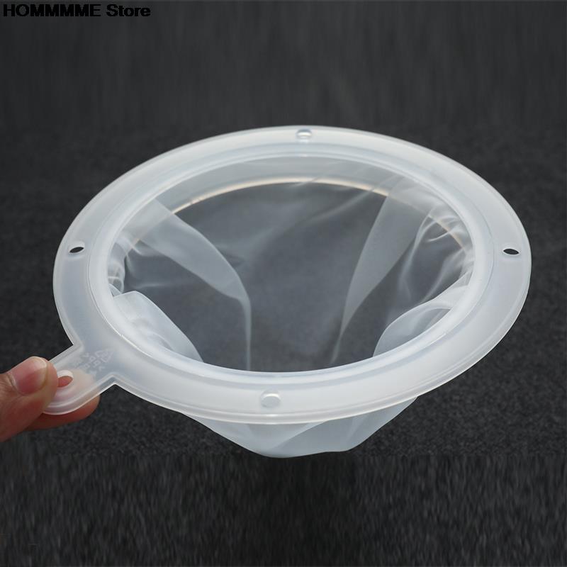 1PC 100 200 filtro in Nylon a rete imbuto in acciaio inossidabile e latte di frutta olio di medicina tradizionale cinese vino bianco acqua bollente