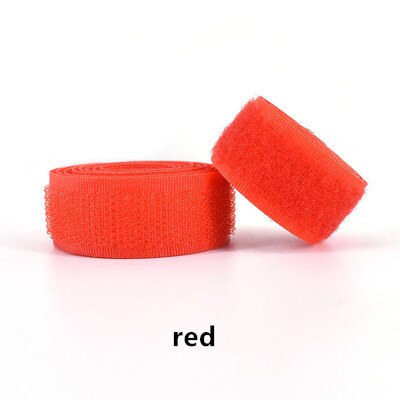 Tela adhesiva para pegar ropa, hebilla autoadhesiva, cinta autoadhesiva para costura y fijación: red