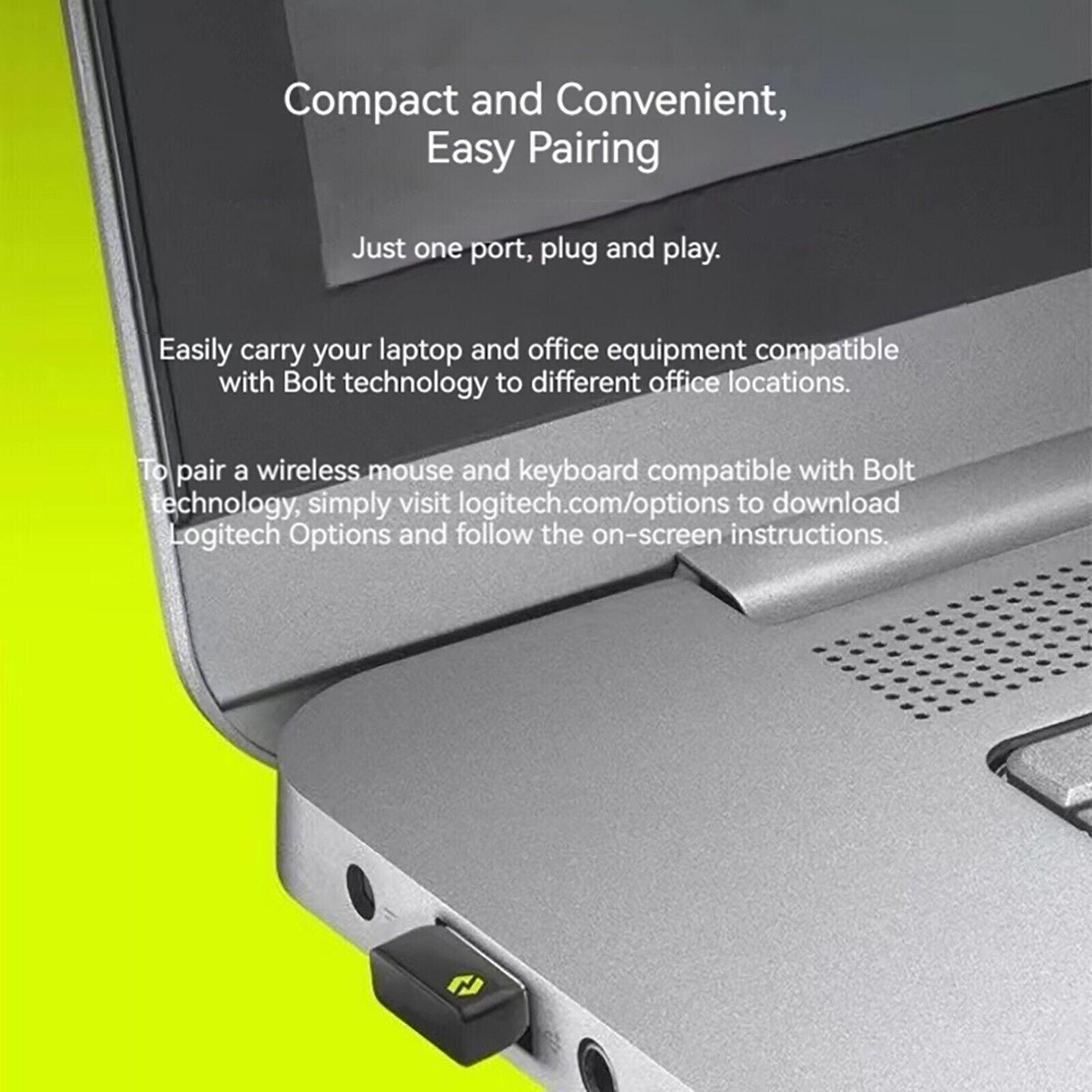 adapter USB Dongle robić Logitech Mx Klucze mini Klucze Klawiatura Mysz adapter odbiornika USB