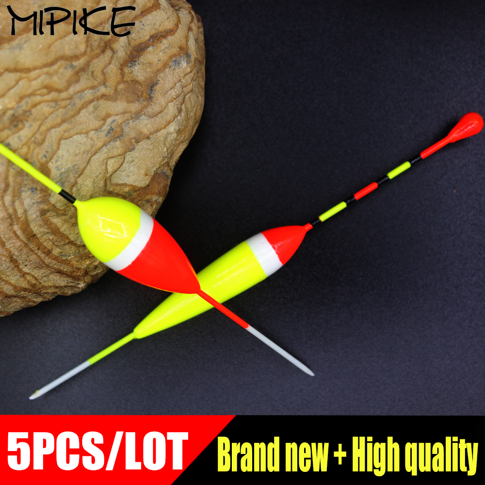 5pcs/lot Ice Fishing Float Foam drift Size 1g 2g 3g Bobber Set Buoy Boia Floats For Carp Fishing Tackle Accessories