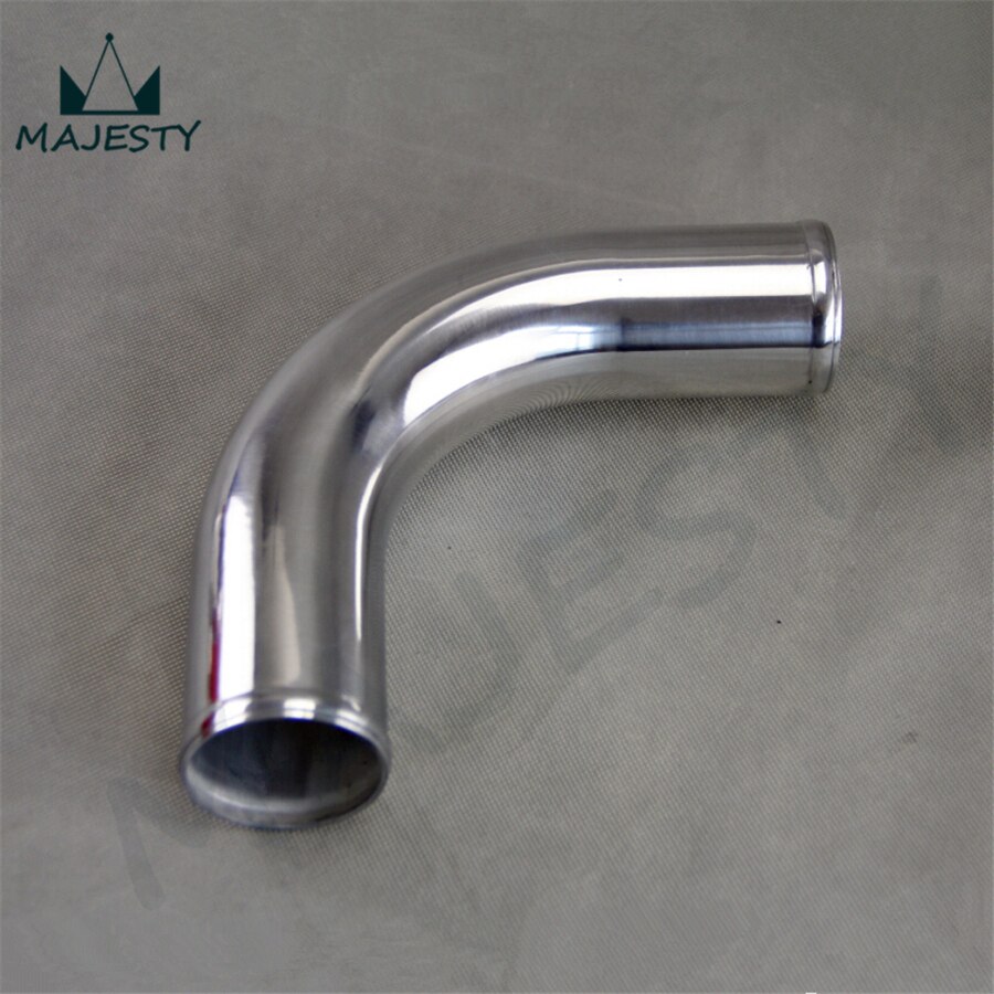 Tubo de Intercooler Turbo de aluminio, 35mm, 1, 3/8 &quot;/38mm, 1,5&quot;/42mm, 1, 5/8 &quot;/51mm, 2,0&quot;, 90 grados