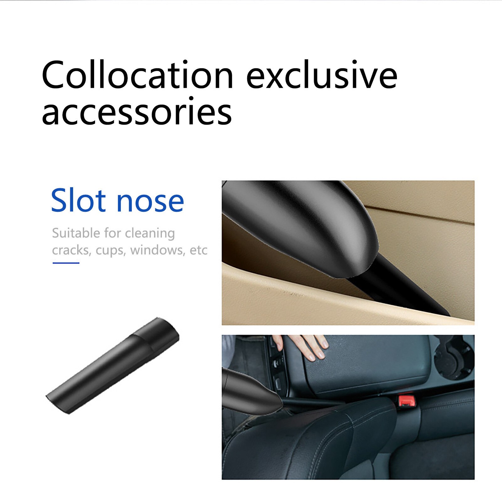 Portable Car Vacuum Cleaner Wireless Handheld Auto Vaccum Handheld Suction For Home Desktop Cleaning Mini Vacuum Cleaner 1030