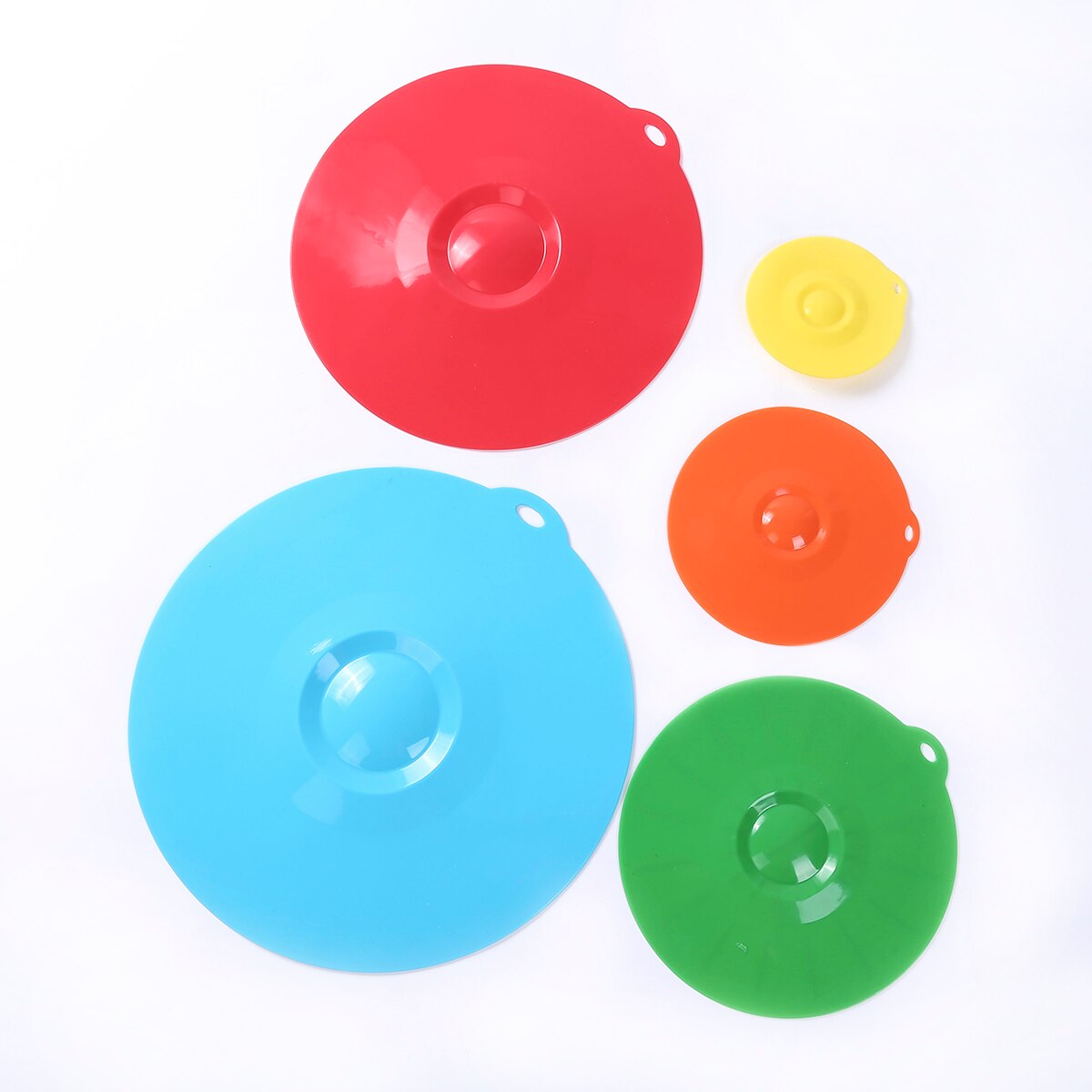 5 Pcs one Set silicone microwave bowl lids food lids pot lids pan lid bowl lid cookware kitchen accessories