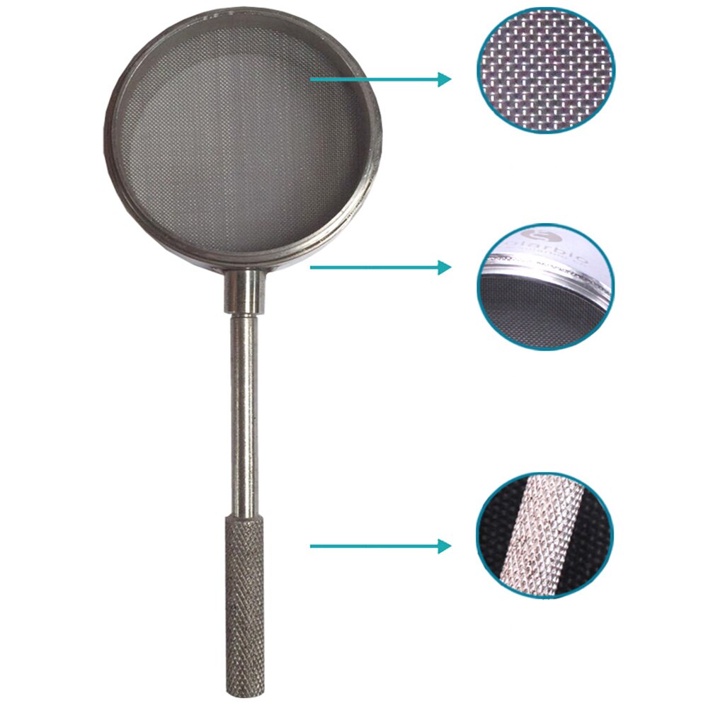 60-200 Gittergewebe edelstahl gewebe sieb zelle sieb Gewebe sieb mit griff Labor liefert