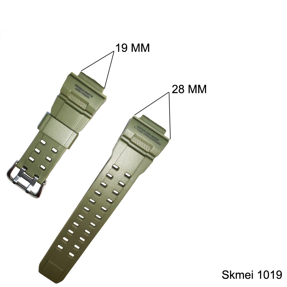 Skmei Band Skmei 1025 1029 1068 1416 1019 Pu Sport Horloges Band Voor Skmei Verschillende Model Mannen/Vrouwen Horloge Band Reloj: 1019 Strap