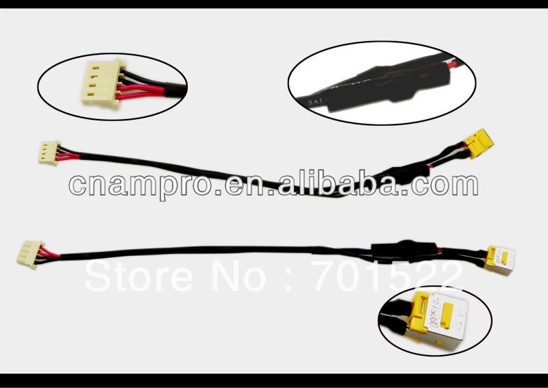 Notebook laptop dc power jack anschlussbuchse kabel für acer aspire 5920 5920g serie mit kabel  - pj120