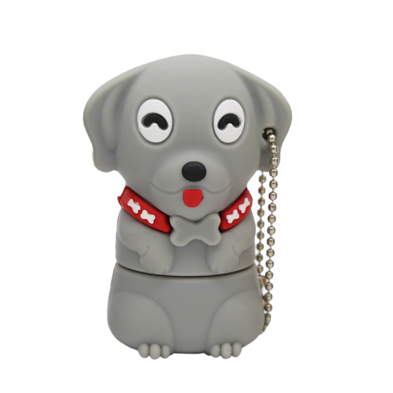 TEXT ME 64GB cartoon Mini Dog usb flash drive usb 2.0 4GB 8GB 16GB 32GB pendrive U disk: 32GB / gary