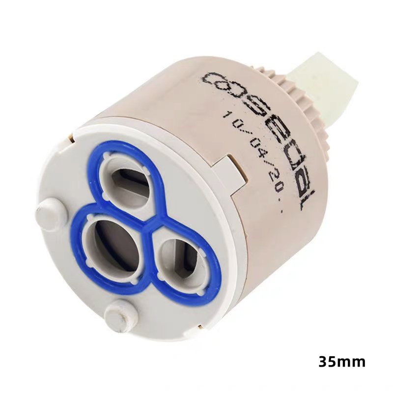 Tap Mixing High Spool Valve 25mm/35mm/40mm Faucet Accessories Ceramic Cartridge Faucet Cartridge Mixer Kitchen Bath Basin Shower: SKY BLUE