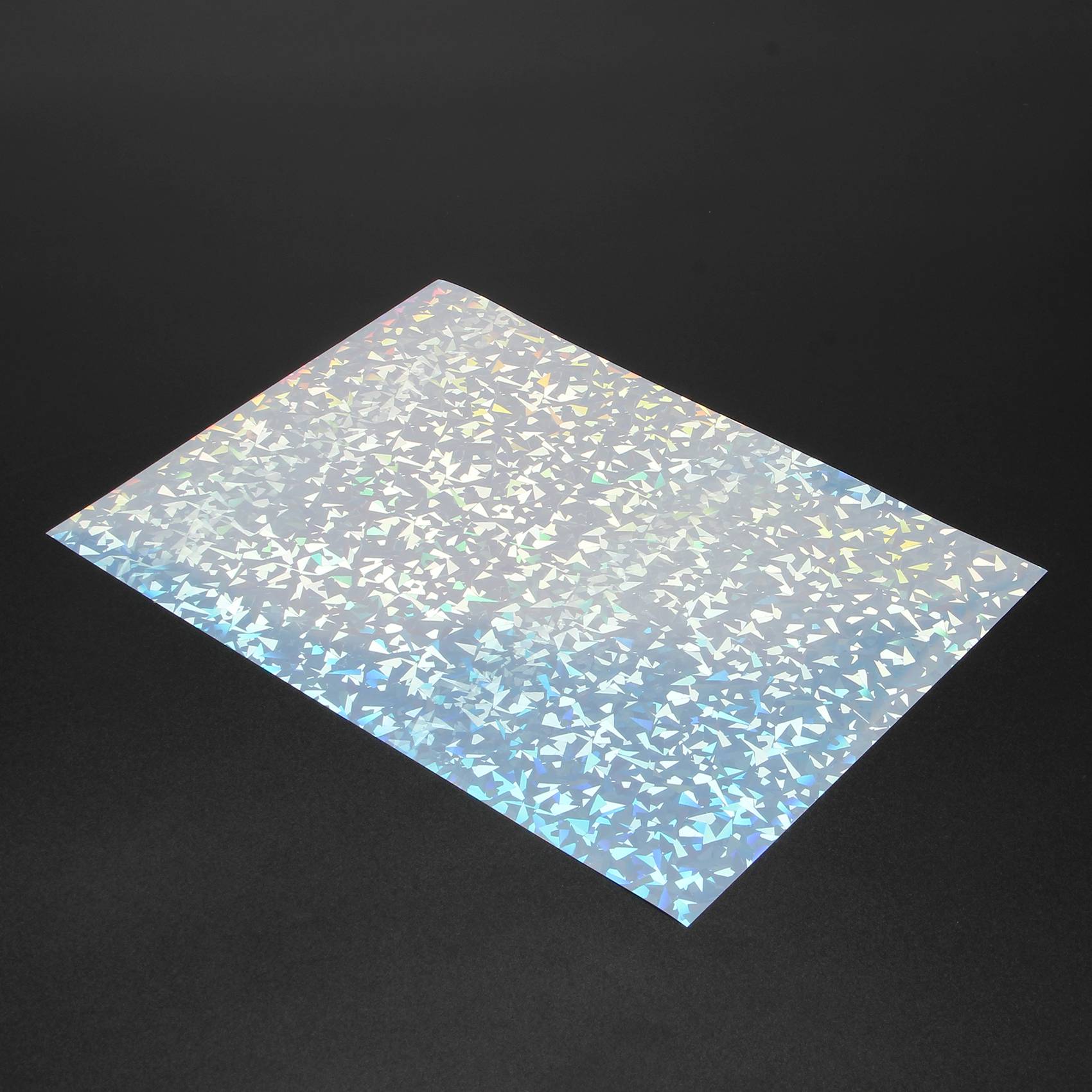 20Sheets Holographic Sticker Paper Holographic Printable Stickers Vinyl Stickers for Inkjet Printer Cutting Crafts