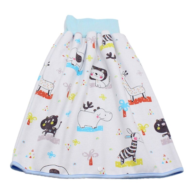 Infantile enfants imperméable couche-culotte jupe lavable réutilisable Urine Pad Shorts bébé -né formation couche à langer pantalon: 3 / M