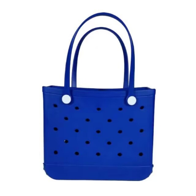 Boggs Bag Extra Large Tote Shoulder Handbag EVA Rubber Waterproof Basket Women Tote Boggs Bag for Travel: M / Yellow