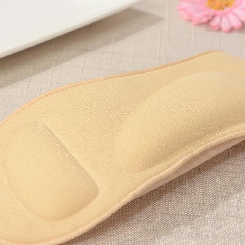 Calcetines 3D para mujer, 1 par, masaje cuidado de la salud, calcetines de seda helada, boca superficial, pantuflas invisibles de Gel de sílice