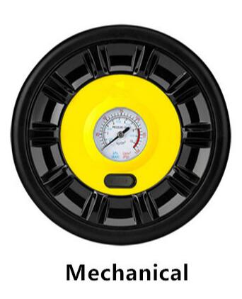Dc 12V Auto Luchtcompressor Pomp Voor Soorten Voertuigen Abs Led Display Tire Inflator Pomp Draagbare Elektrische Auto luchtpomp: Black