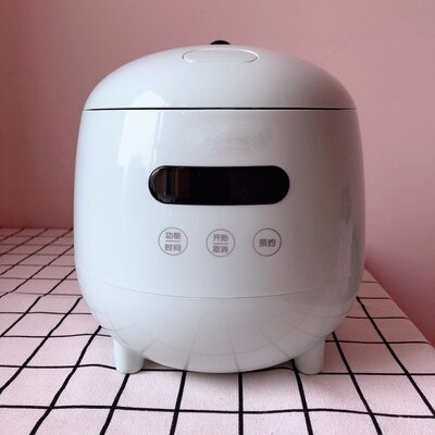 Olla arrocera eléctrica de 220V y 1,2l, multicocina automática, Mini olla de cocina portátil con reserva para el hogar, enchufe de la UE/AU/UK/US: green / UK