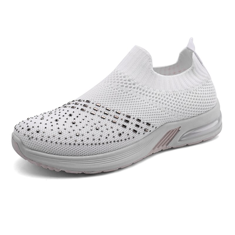 Tenis Feminino Tenis Femme 2020 scarpe da Tennis estive da donna scarpe sportive da palestra rosa stabilità femminile Sneakers sportive scarpe da ginnastica da donna: WHITE / 7