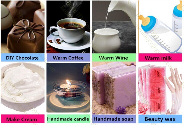 Electric 110V 220V chocolate tempering machine / Ceramic non-stick chocolate ,handmade soap melting machine / chocolate melter /