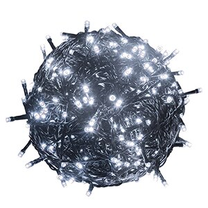 10M 20M 30M 50M 100M 24V Safe Voltage Green Cable LED String lights Christmas Fairy Lights for Xmas Trees Party Wedding Events: white / 20m 200leds