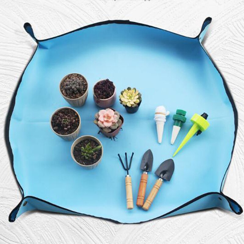 Blokada wodoodporna przeciw zabrudzeniom zagęścić umywalka poduszka mieszać gleby kwiat ziemi mata ogrodnictwo Podkładka wielokrotnego użytku składany garnek robić przesadzania