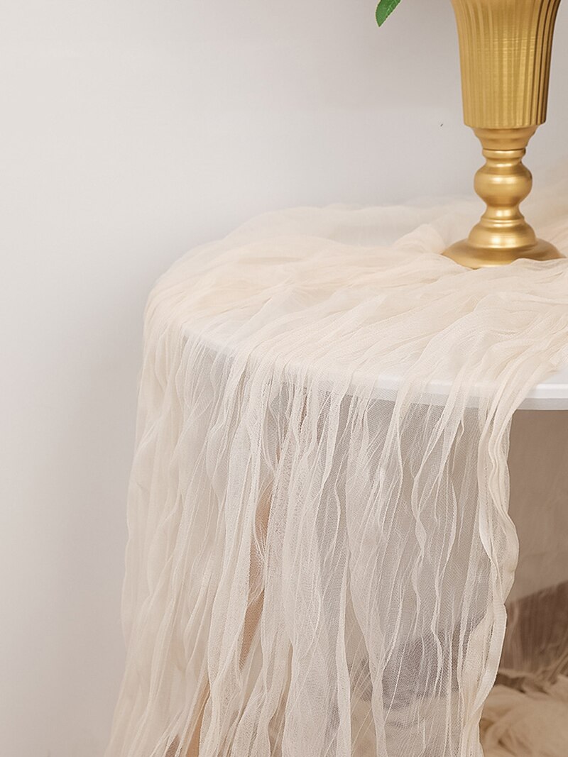INS photo fond tissu froissé gaze tir photographie accessoires fond tissu: 2x1.5 m / Blanc crème