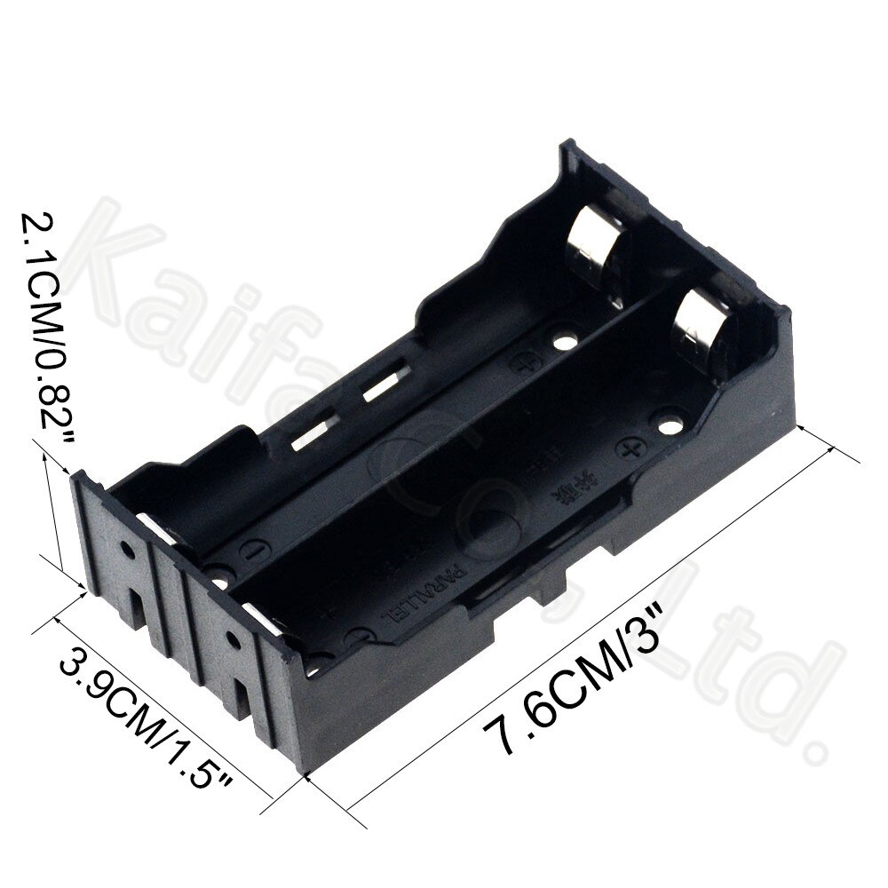 1PCS ABS 18650 Power Bank Cases 1X 2X 3X 4X 18650 Battery Holder Storage Box Case 1 2 3 4 Slot Batteries Container With Hard Pin