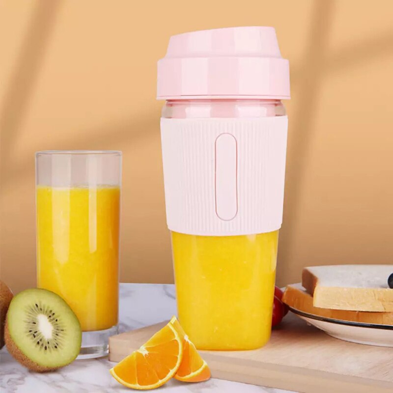 Draagbare Elektrische Mixer Juicer Usb Cup Blender Elektrische Usb Huishouden Juicer Oranje Juicer Mini Snelle Blender Keukenapparatuur