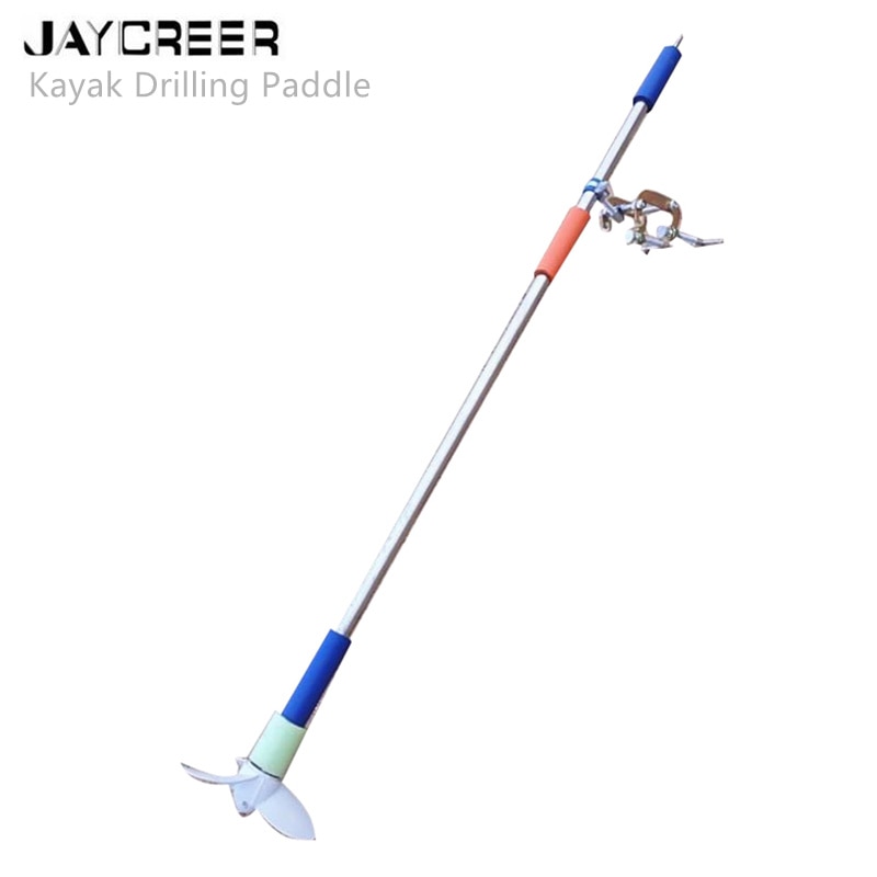 JayCreer 120CM Kayak Canoe Drilling Paddle ,Inflat Boat Drilling Paddle ,Kayak Drill Hand Outbord Motor