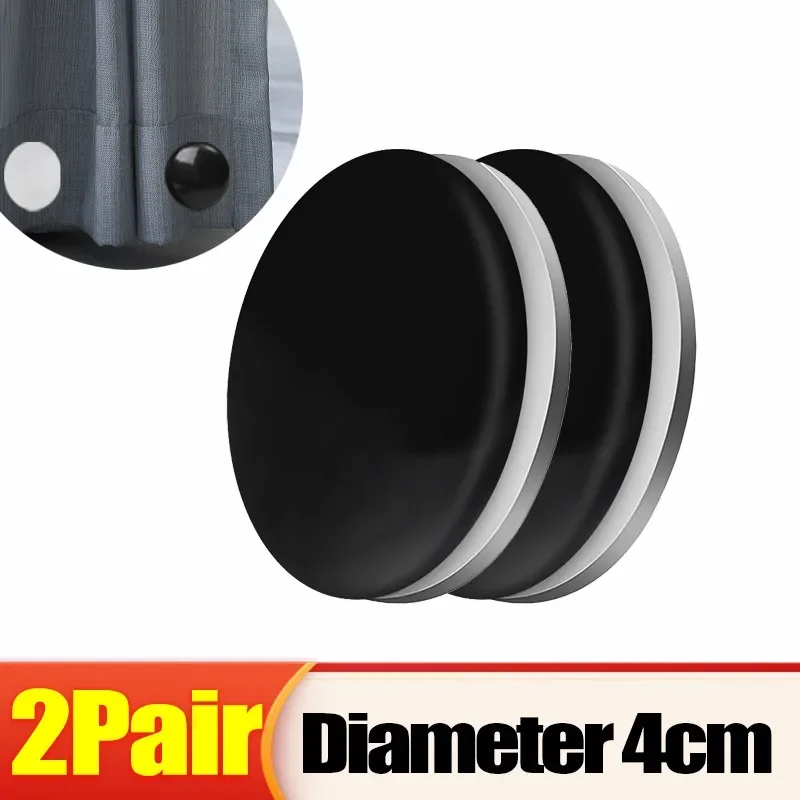 10/1x Magnetische Douchegordijn Gewichten Waterdichte Magnetische Gesp Koelkast Tafelkleed Magneet Knop Herbruikbare Spijkerloze Gordijn Clips: Bordeaux