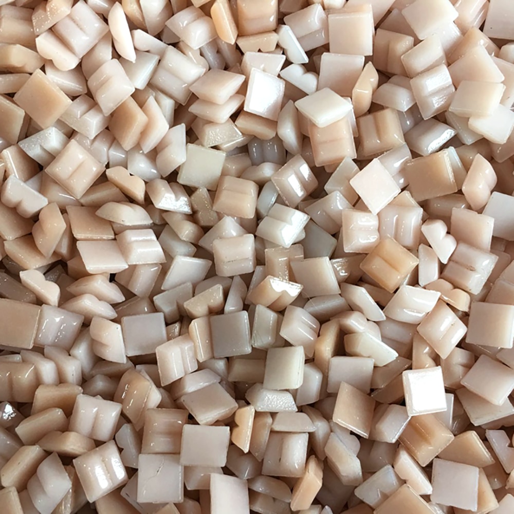 Multicolor Glass Mosaic Tile Square Mosaic Tiles DIY Arts Crafts Making Material: 8