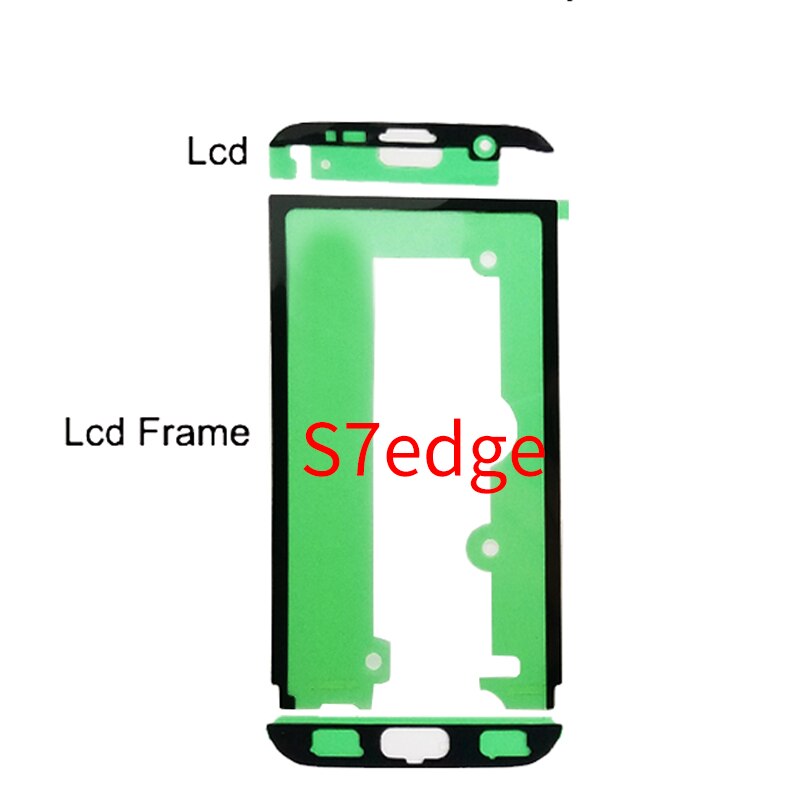 Pegamento adhesivo para Samsung Galaxy S7 Edge G935 G935F, marco de pantalla LCD frontal