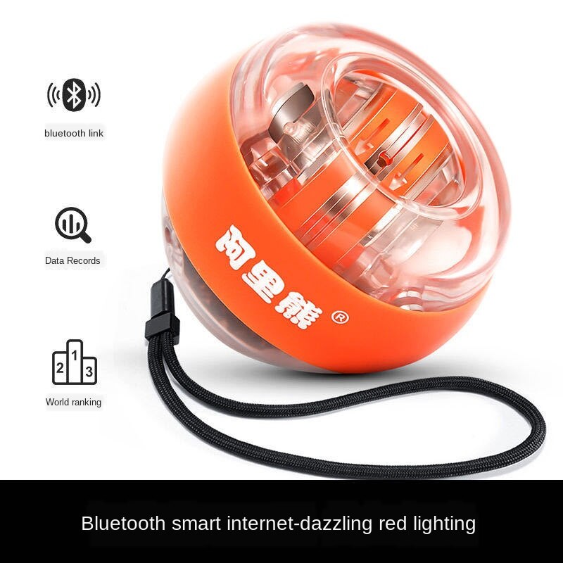 Wrist Ball Muscle Gyro Power Exerciser Fitness Self-start Centrifugal Gyroscopic Wrist Forearm Exercise Powerball&amp;Entertainment: Yellow