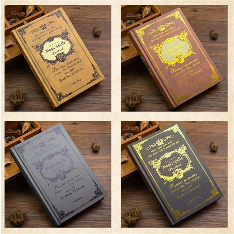 Retro Notebook Journals Voor Reizigers Creatieve Planner Vintage Patroon Schoolbenodigdheden Student