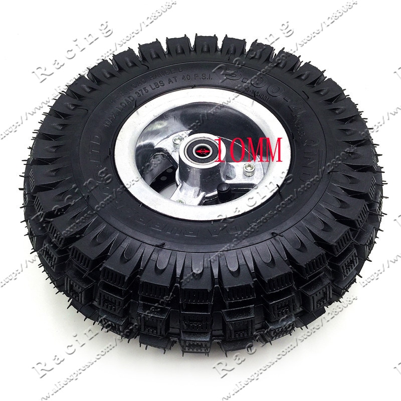 3.00-4 Electric Scooter Front Wheel tyre Alloy Rim hub and inner tube wheels 140MM Brake Disc Plate Gas scooter bike