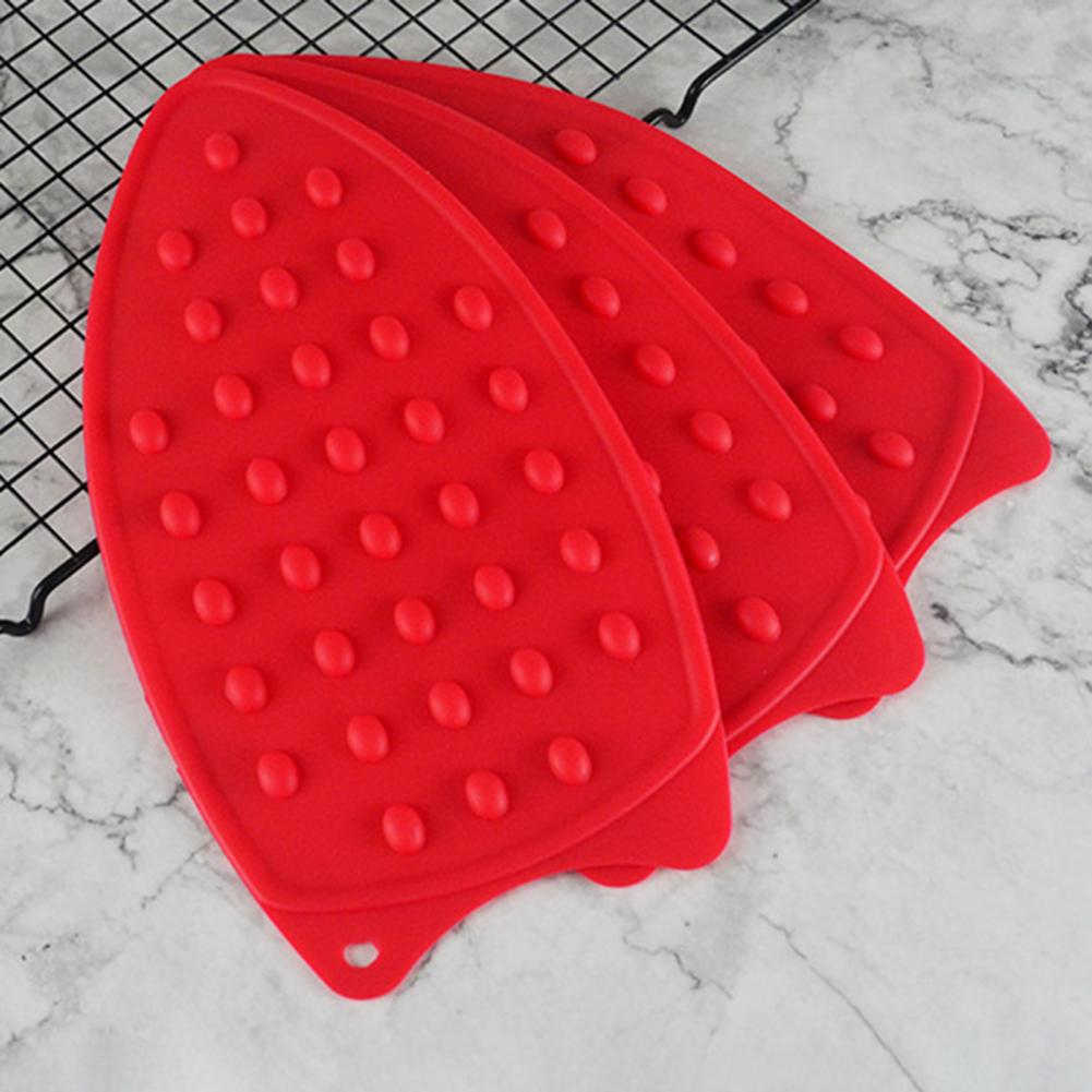Multicolor Silicone Iron Rest Pads Mats Safe Surface Iron Coaster Stand Mat Holder Ironing Pad Insulation Boards