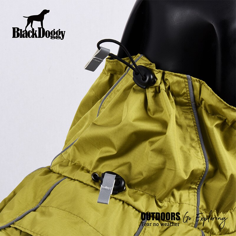 Ropas impermeables para perro impermeable para mascotas al aire libre deporte reflexivo PU para grandes perros, Labrador abrigo ropa para mascotas ropa . Exclusivo.