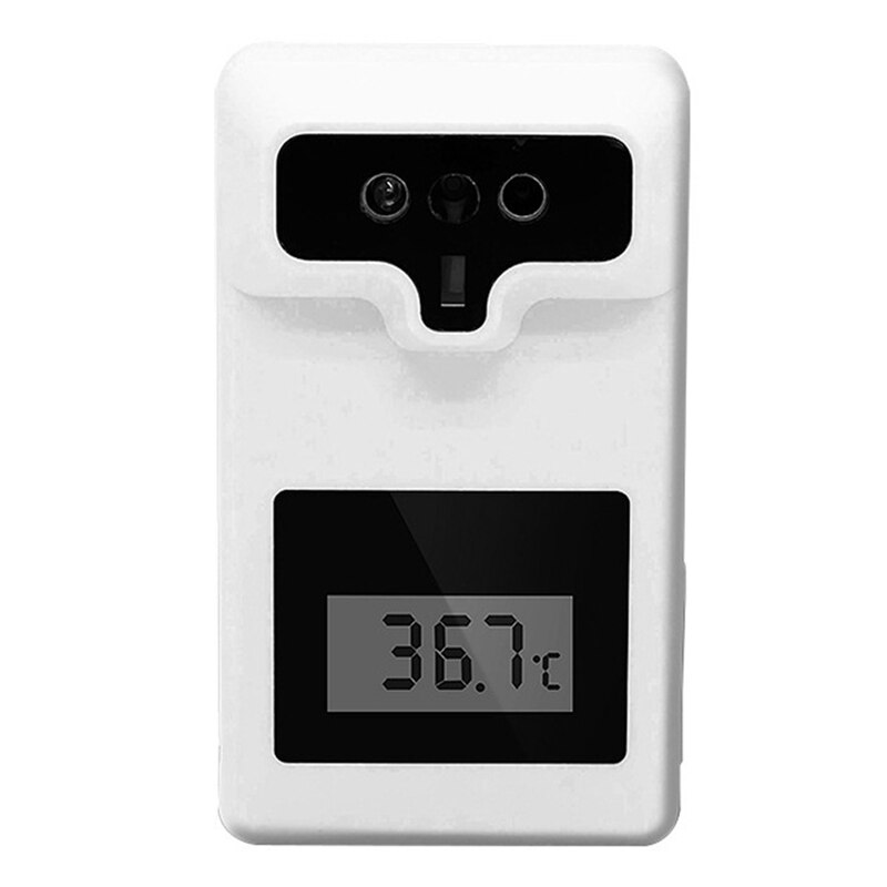 Wall Mount Smart Sensor Automatic Body Temperature Detector Infrared Forehead Thermometer High Temperature Alarm