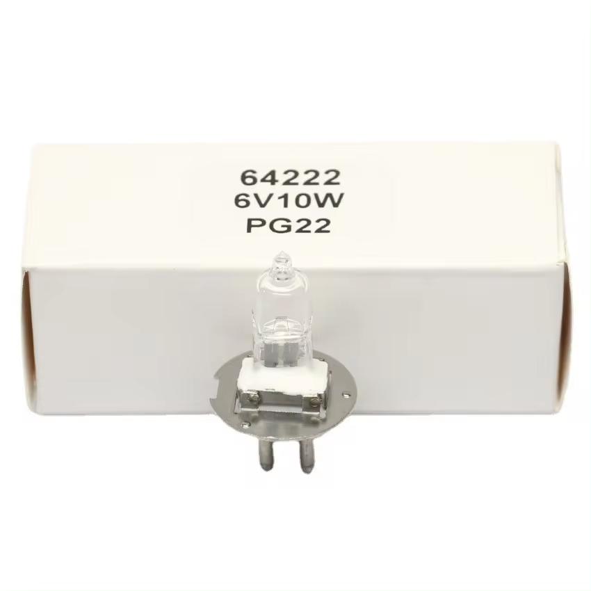 Osram-pære 64222 6v 10w pg22 zeiss-spaltelampe mikroskoppære halogenlampe: 100w