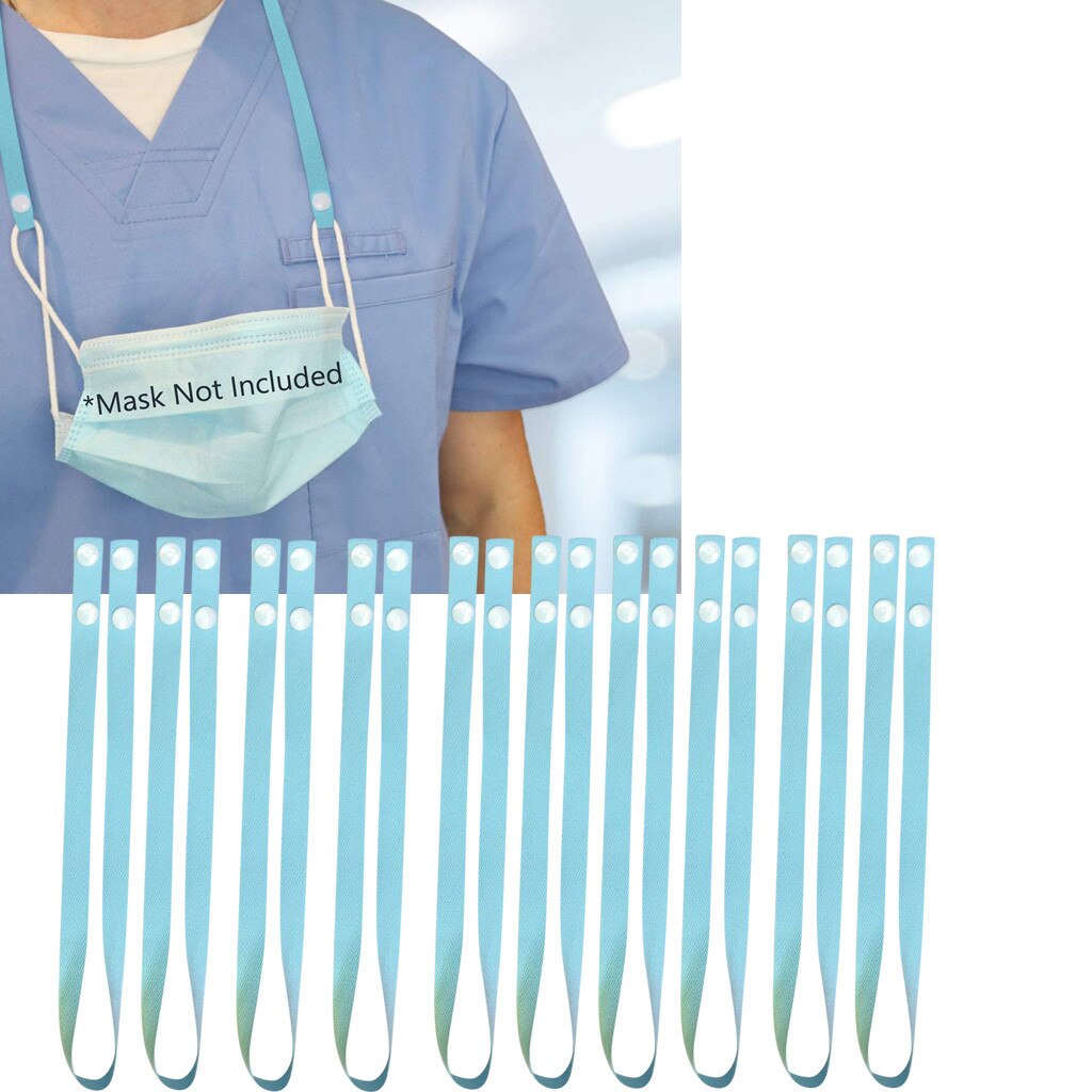 rope Adjustable Face Masks Extension Lanyard Handy&convenient Safety Ear Holder Portable Mouth Maskse Hang on Neck Rope Hooks: B