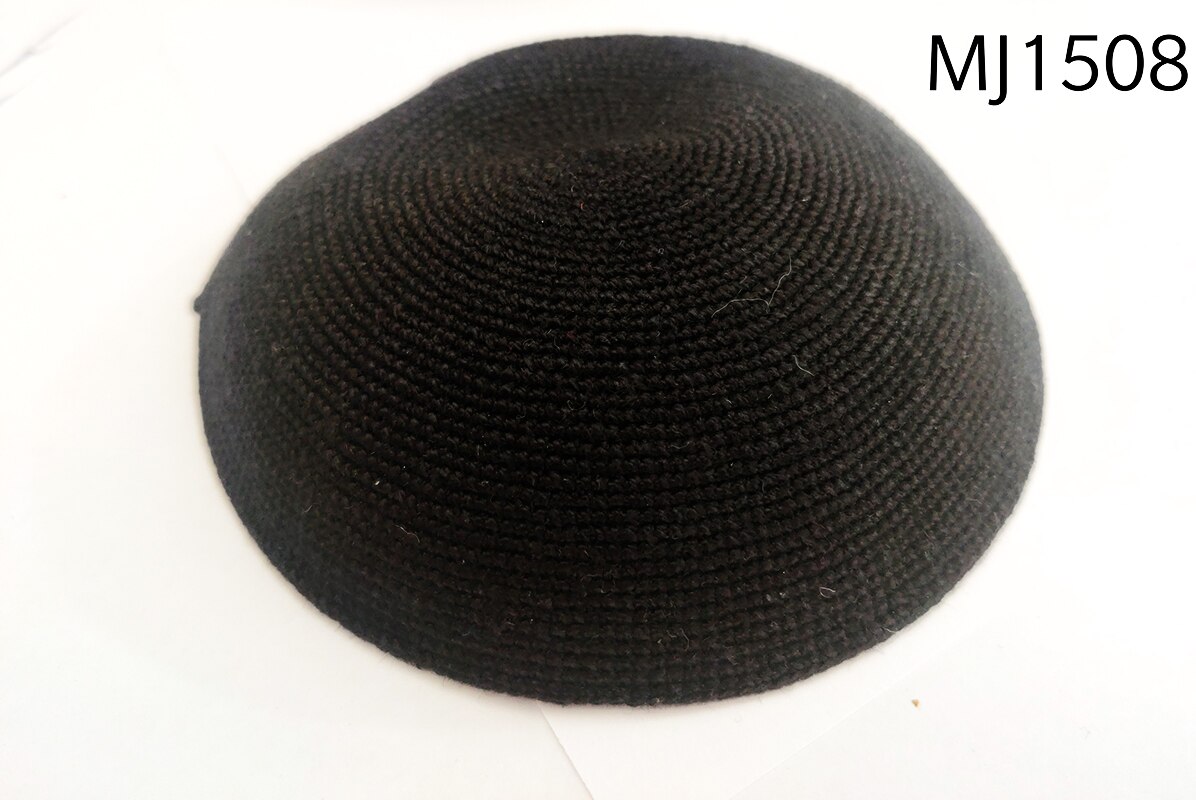 Artigos judeus feitos à mão do chapéu de malha do kippah