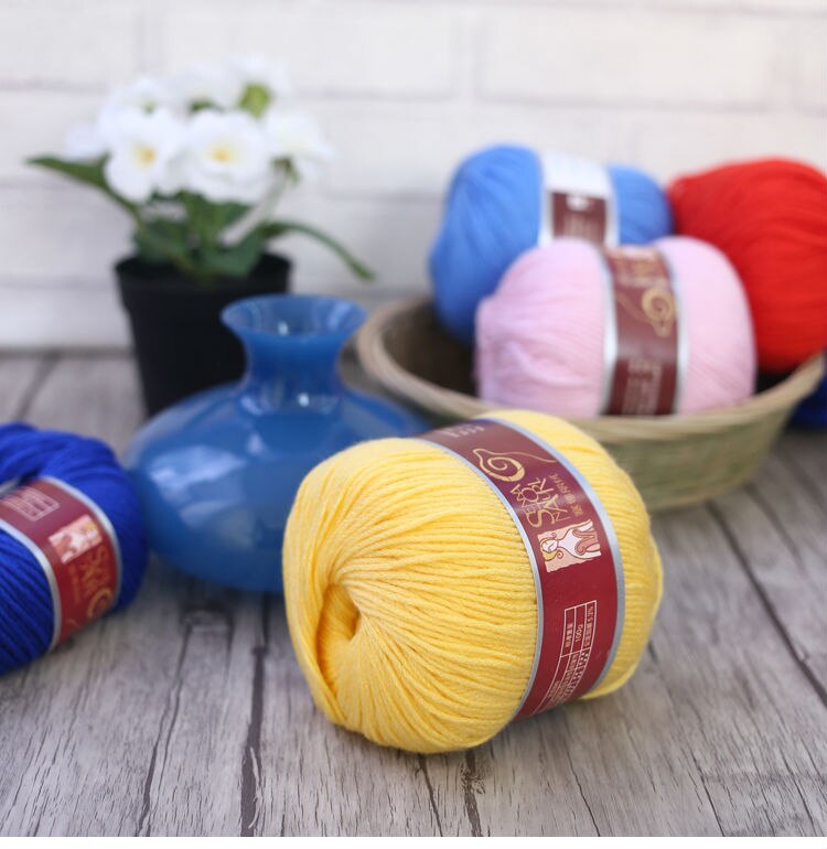 300g Lamb Wool,Biological Cashmere, Toyobo Yarn For Hand Knitting Thick Thread Good For Scarf Sweater Coat Gloves B