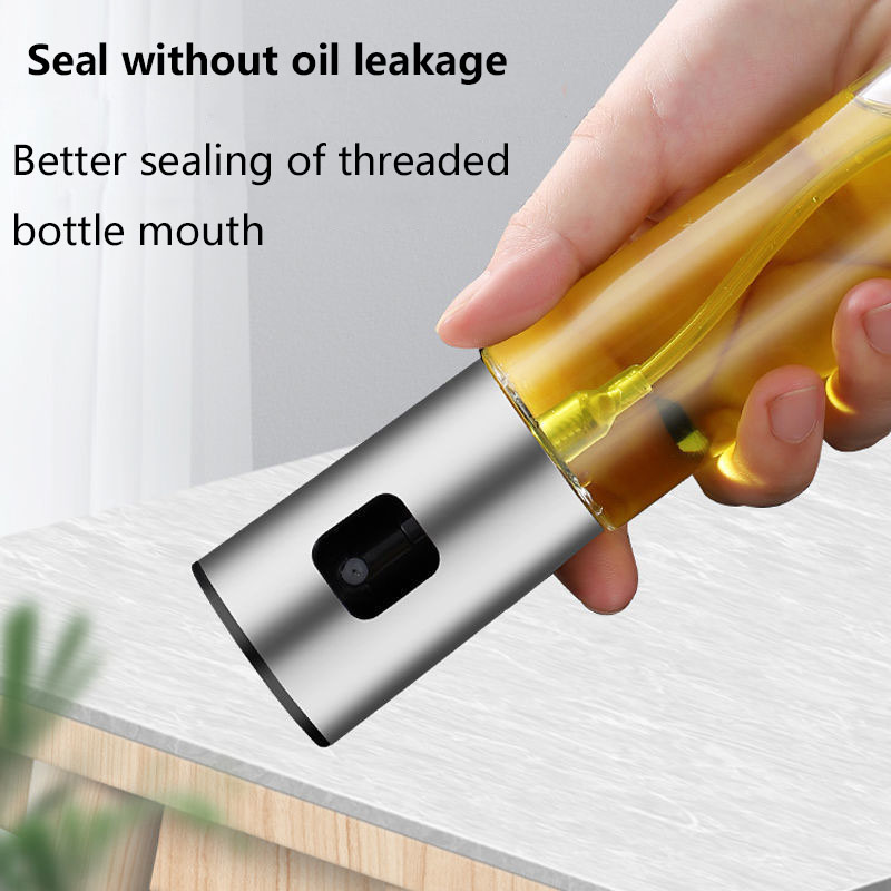 Oil Spray Bottle BBQ Cooking Kitchen Baking Olive Oil Sprayer Oil Spray Empty Bottle Vinegar Bottle Oil Dispenser Squeeze Bottle