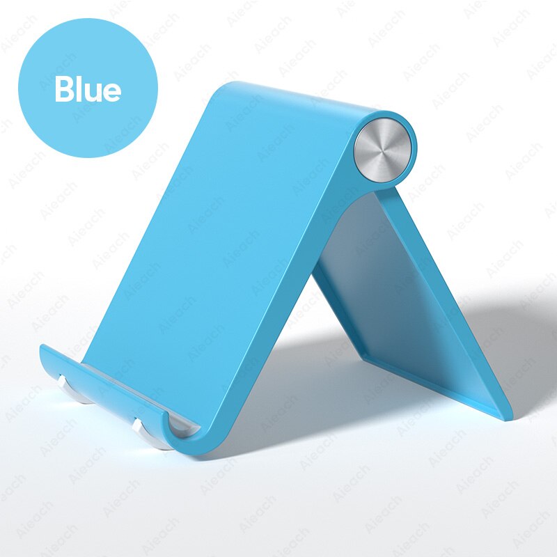 Aieach yleinen taitettava pöytätablettiteline puhelimelle ipad samsung xiaomi huawei lenovo 7.9 to 11 tuuman tabletin teline ipad-teline: Sininen