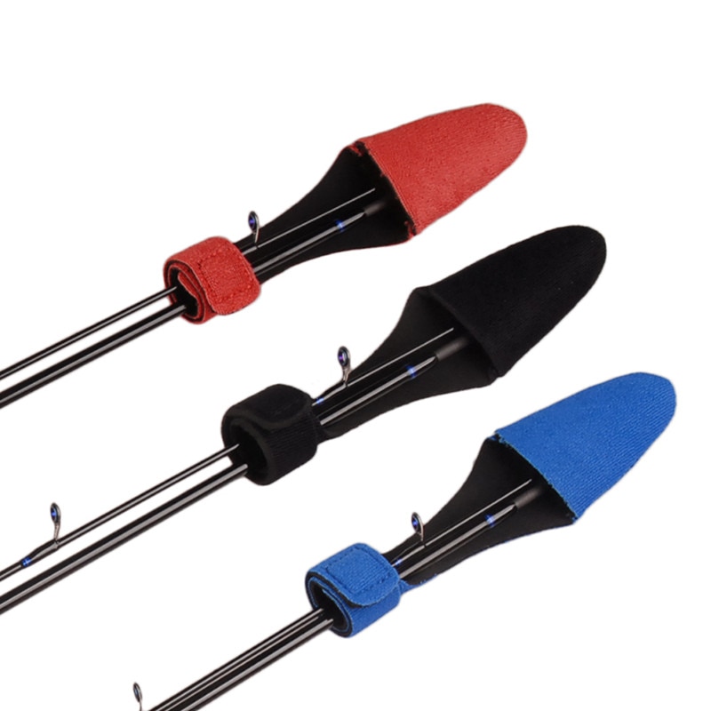 TAF 3pcs Fishing Rod Tip Cover Waterproof Carp Fishing Rod Top Tip Protector Cover Fishing Pole Sleeve Tackle Tool Pesca Peche