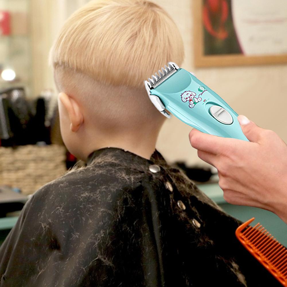 Tondeuse à cheveux électrique pour enfants, appareil de coiffure silencieux pour bébés et femmes, rasoir pour animaux de compagnie