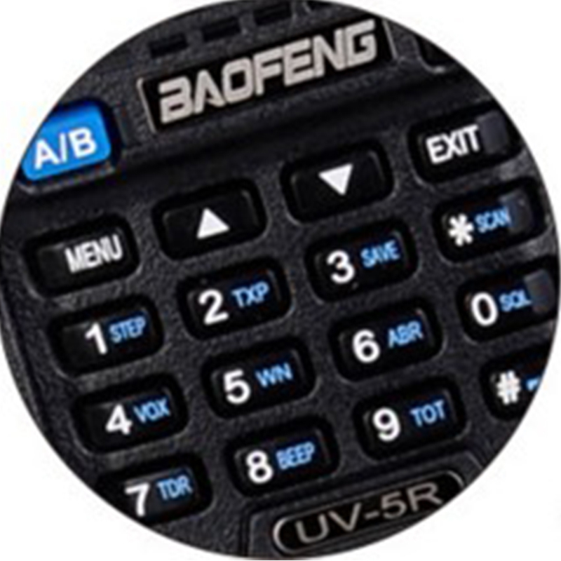 Draagbare BF-F8HP Outdoor Auto Handheld Dual-Segment Uv-5r Walkie Talkie Set