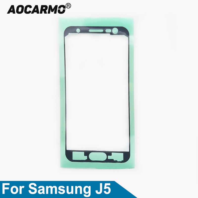 Aocarmo Voor Samsung Galaxy J5 Lcd Touch Screen Adhesive Glue Tape Sticker