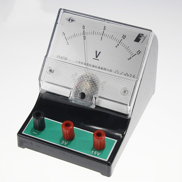 2.5 Niveau Dc Voltmeter 3V 15V Dc Voltage Voltmeter School Fysieke Elektrische Onderwijs Aid Natuurkunde Experiment Apparatuur Leverancier