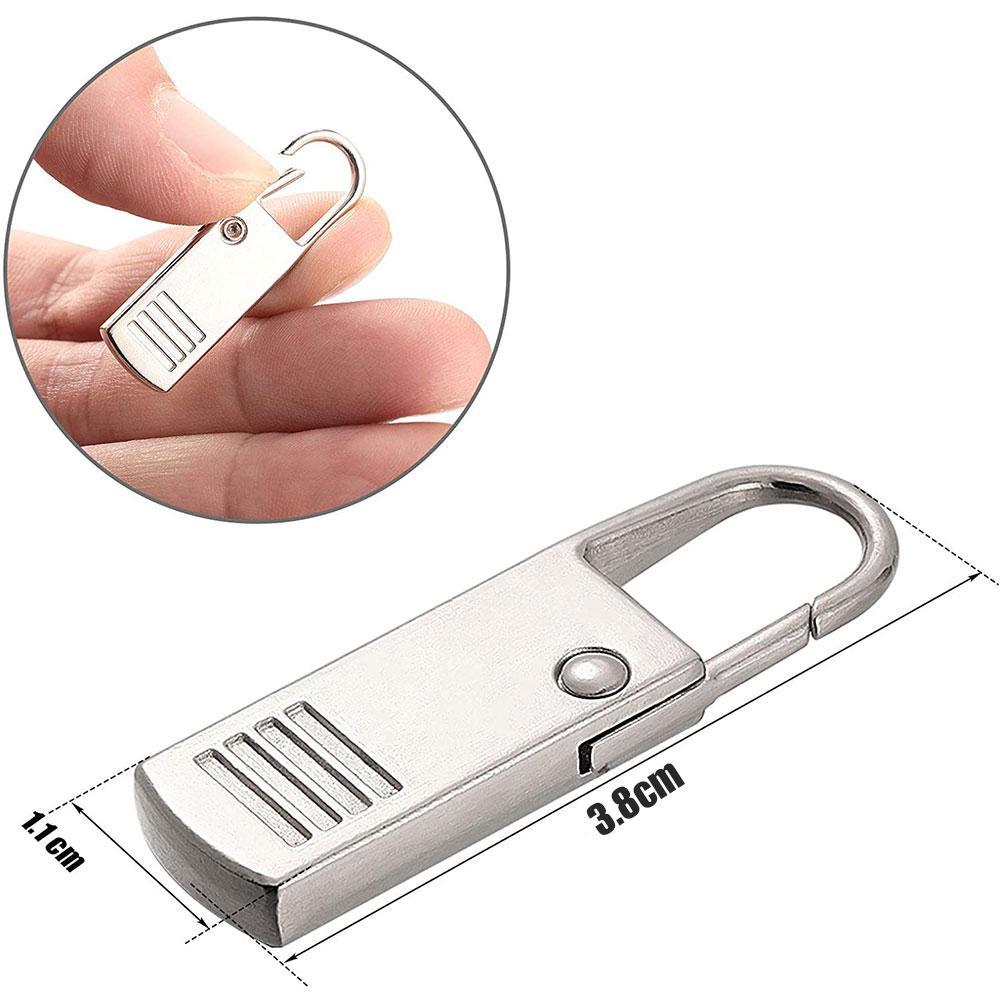 1pcs Zipper Pulls Tab Replacement Luggage Zipper Pull Zippers Handle Fixer Repair Extension Mend Tags For Suitcase Backpack V9Y4