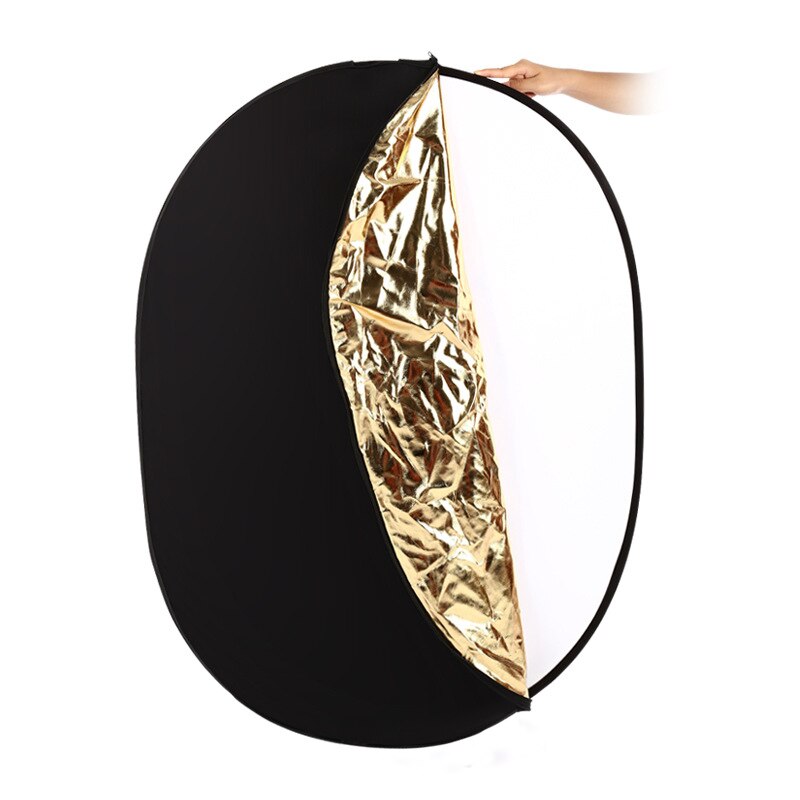 24''x35'' 60x90cm 5 in 1 Multi Disc Photography Studio Photo Oval Collapsible Light Reflector handhold portable photo disc