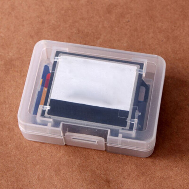 Memory Card Cases CF SD card Cases Universal Memory Box Pack SD MMC/SDHC PRO DUO Memory Card Plastic Storage Jewel Case